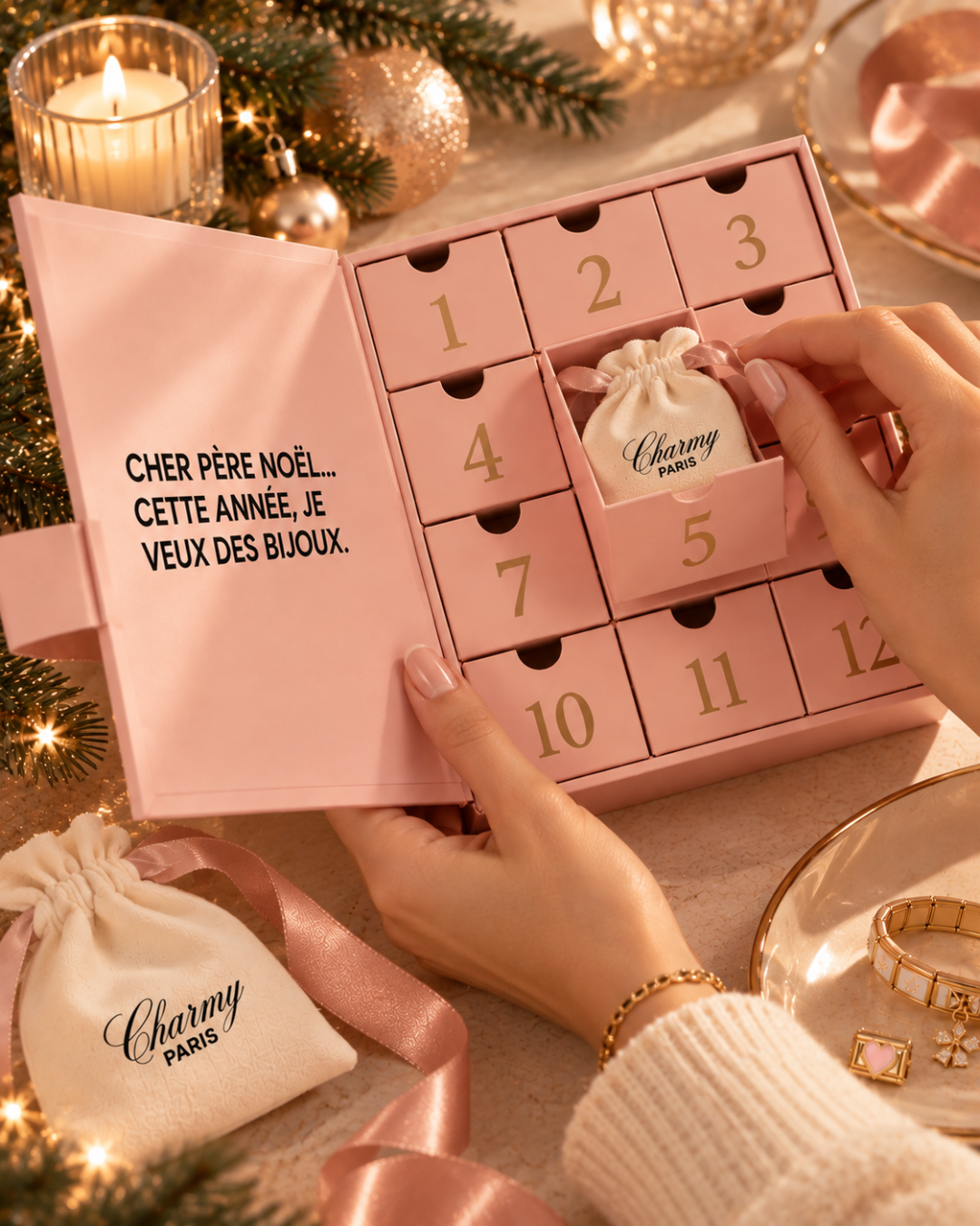 Calendrier de l’Avent Charmy Paris