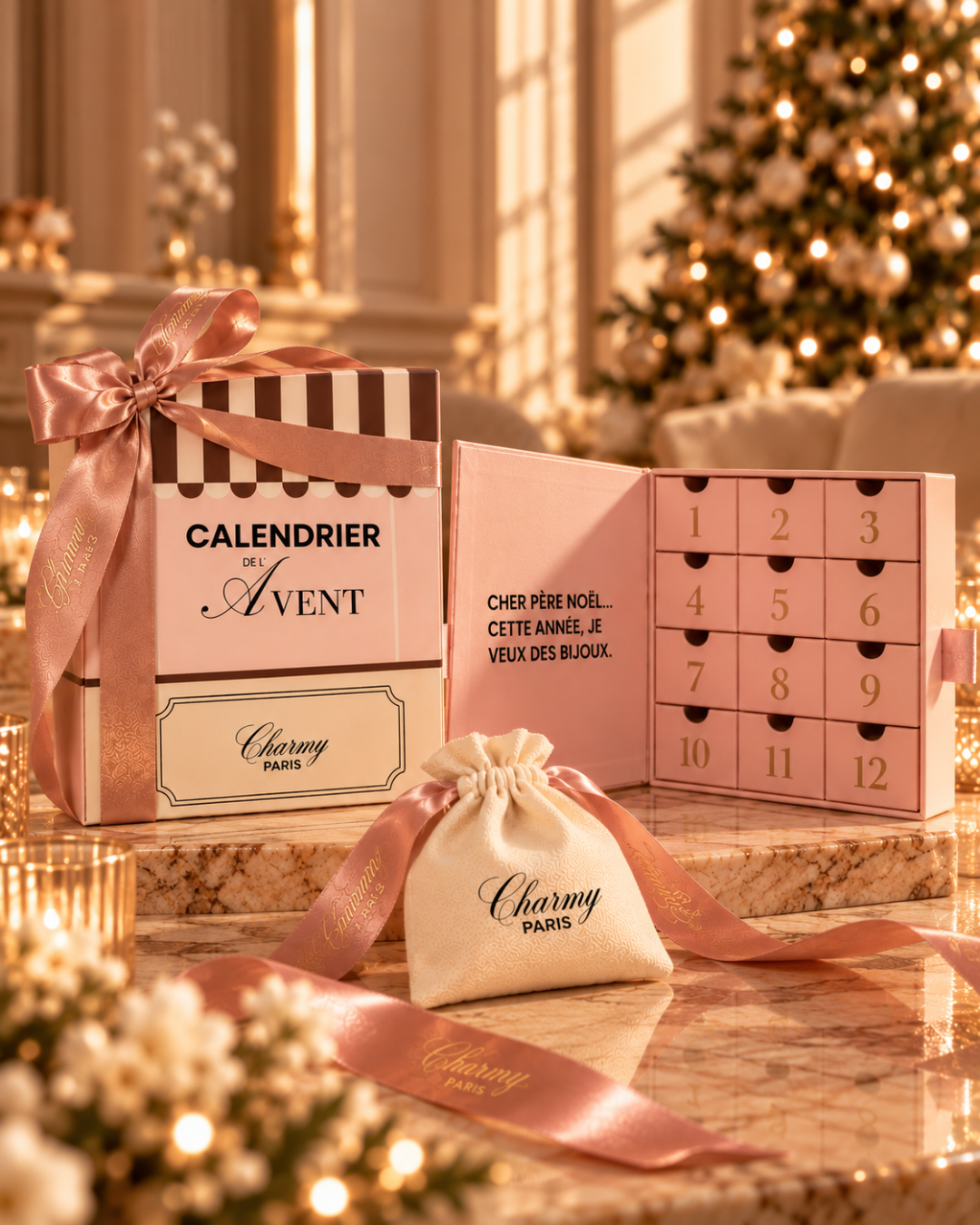 Calendrier de l’Avent Charmy Paris