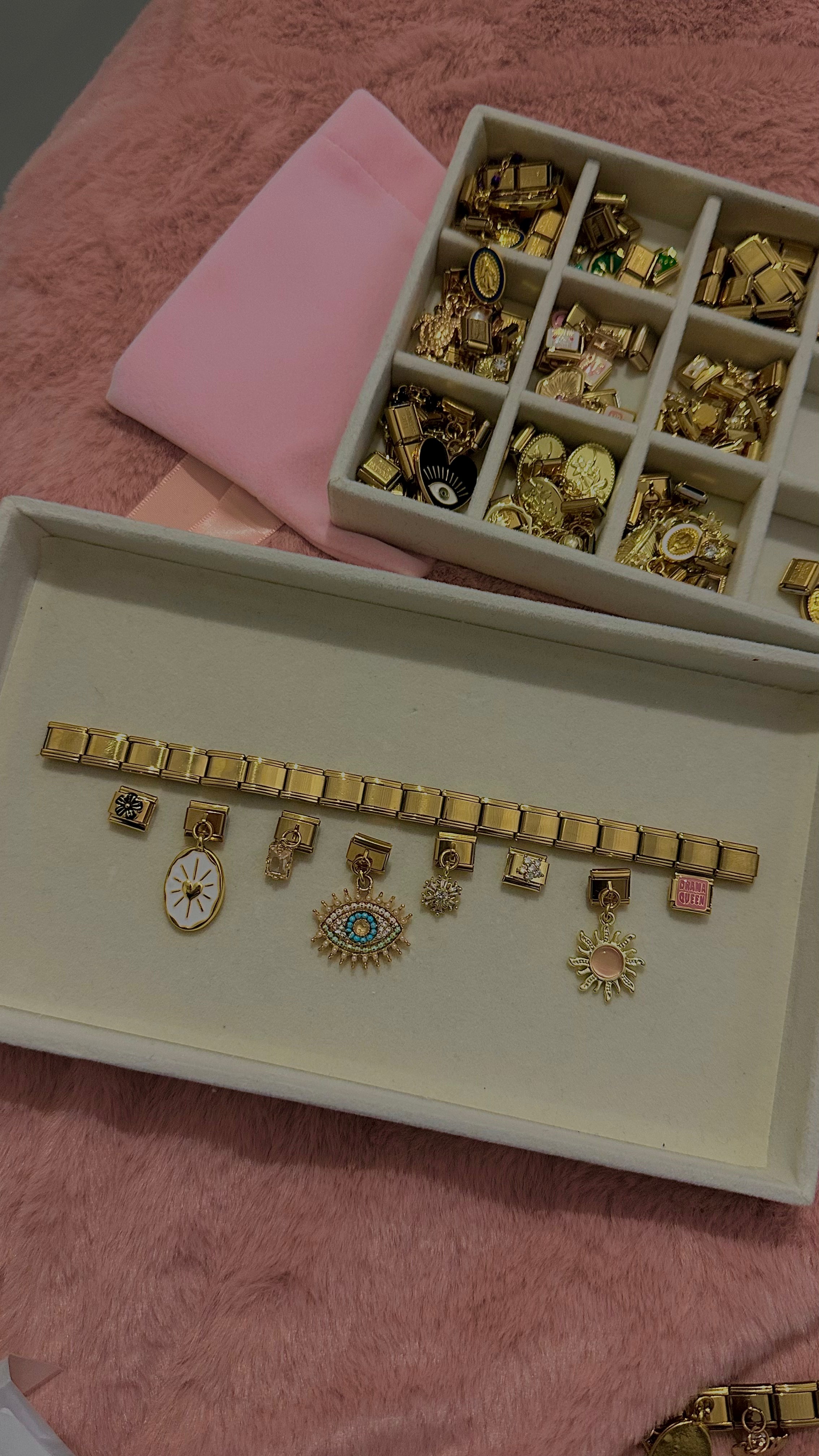 1Bracelet Italien Doré – Base pour Charms | Charmy Paris