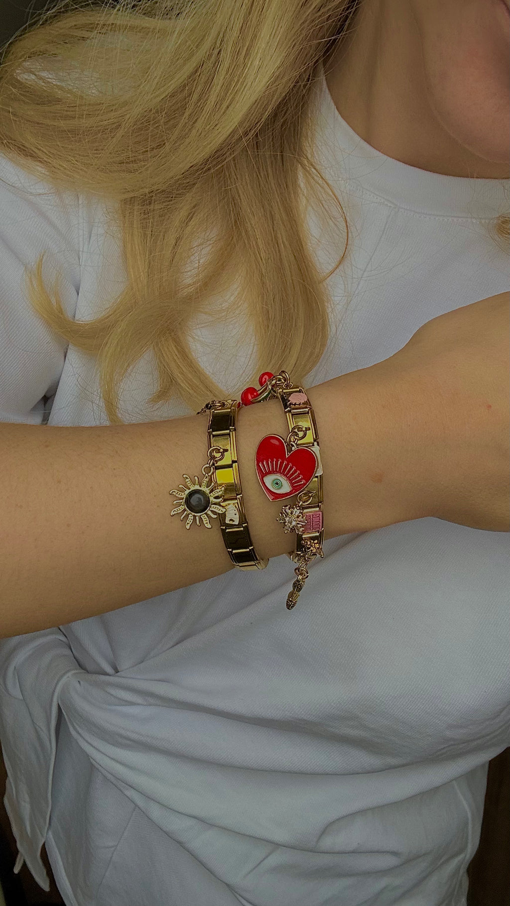 2Bracelet Italien Doré – Base pour Charms | Charmy Paris