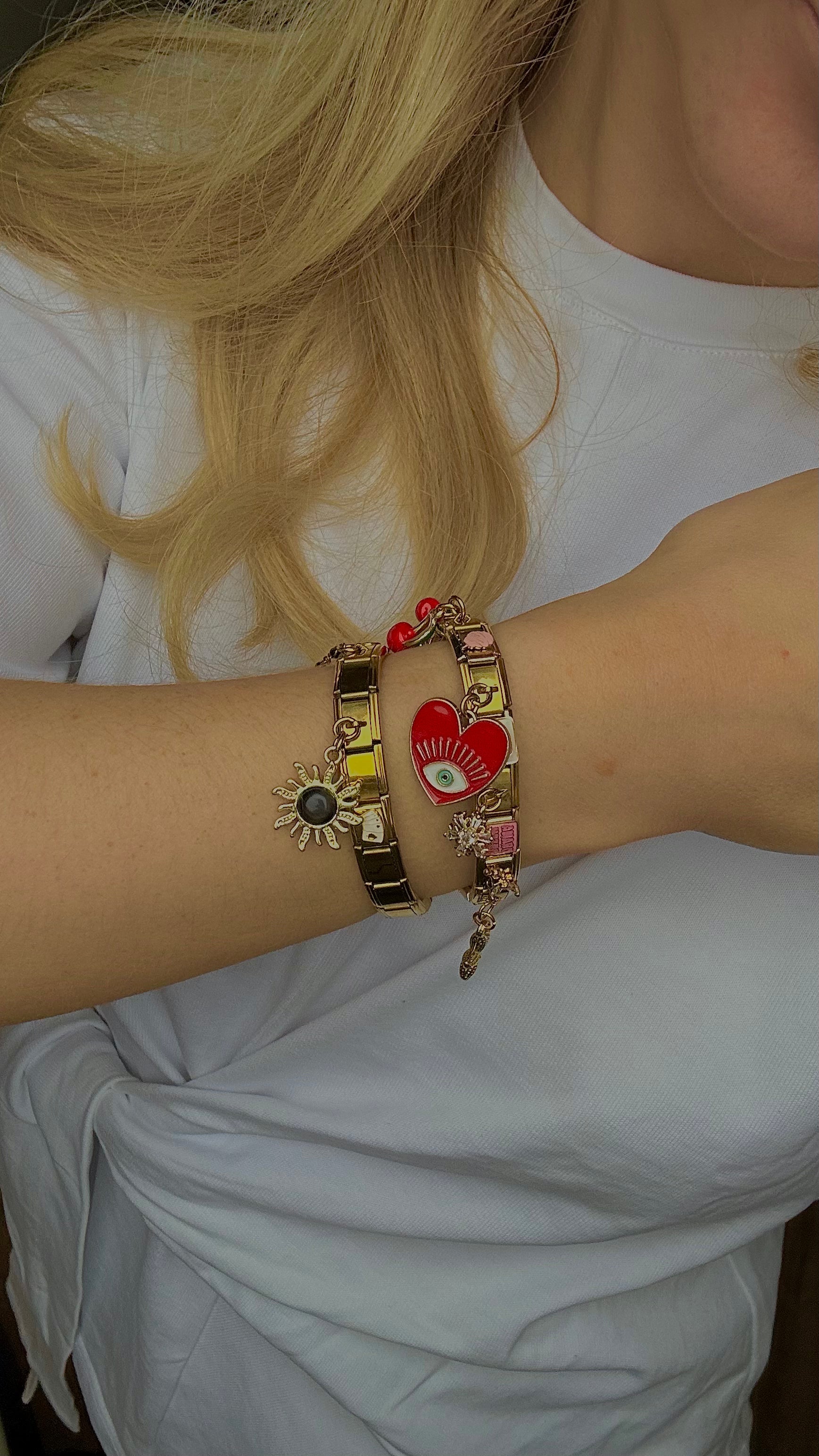 2Bracelet Italien Doré – Base pour Charms | Charmy Paris