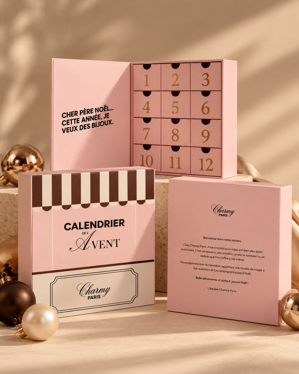 Calendrier de l’Avent Charmy Paris