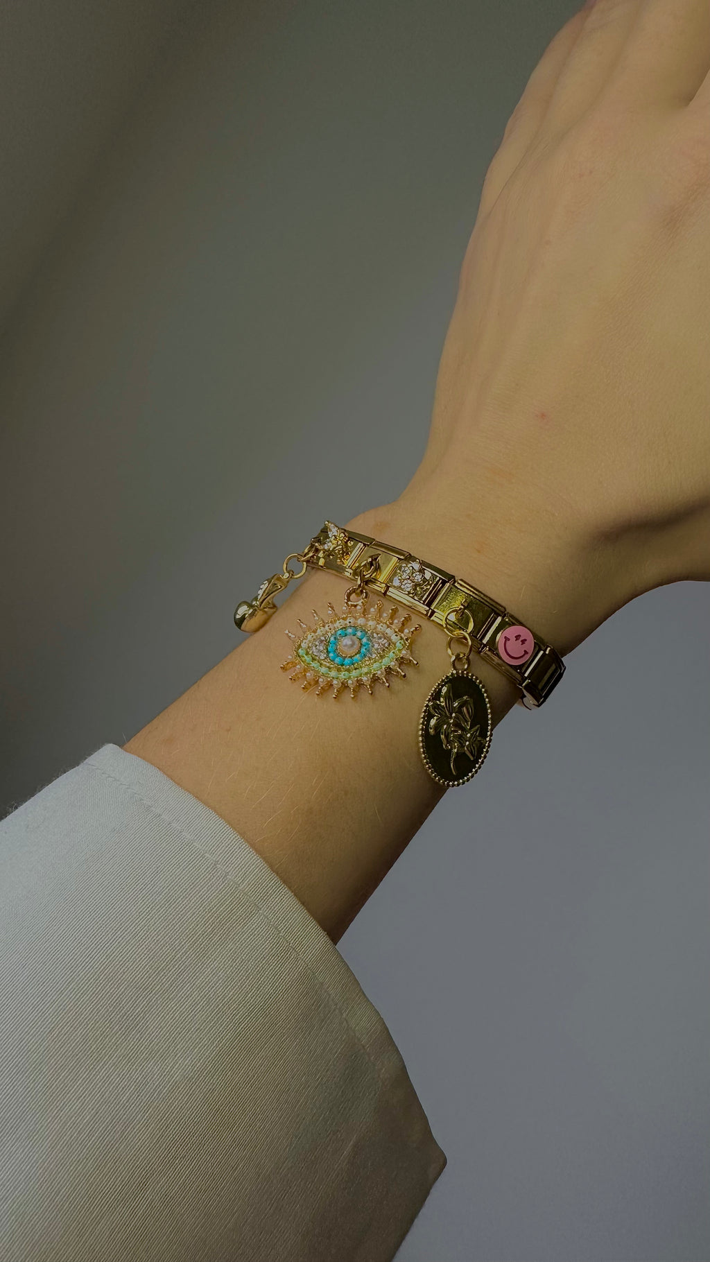 7Bracelet Italien Doré – Base pour Charms | Charmy Paris