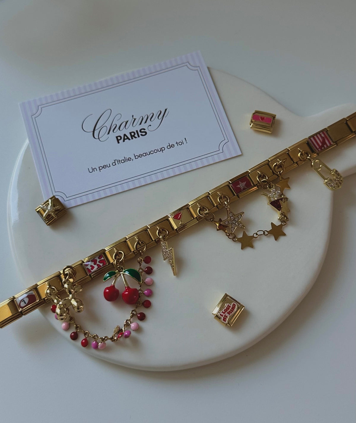 Éclair Doré & Strass