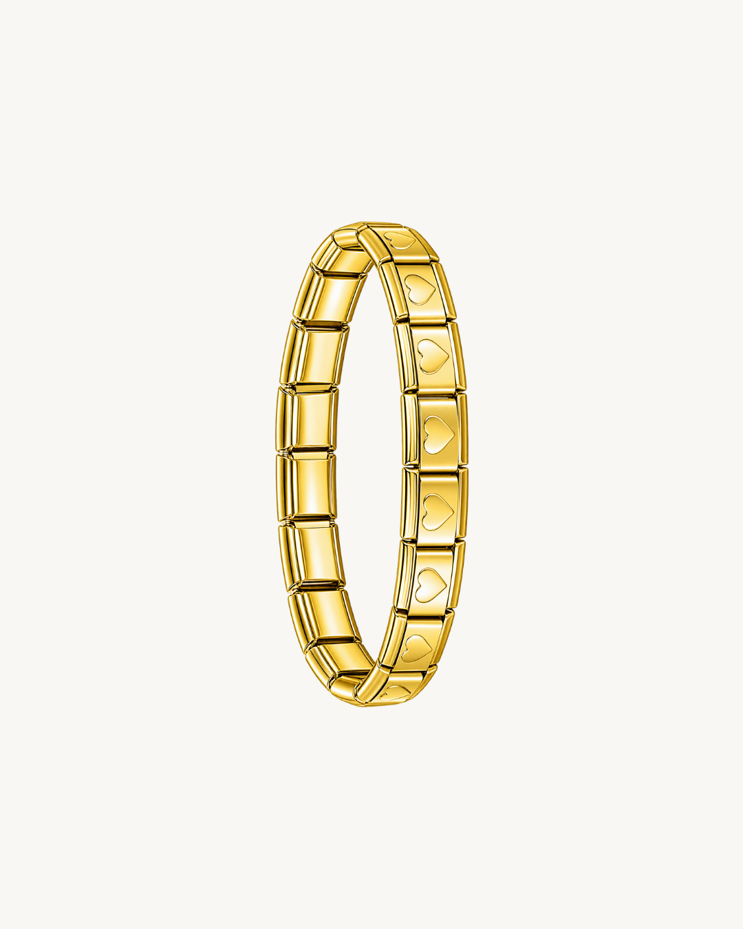 Bracelet Or Cœurs