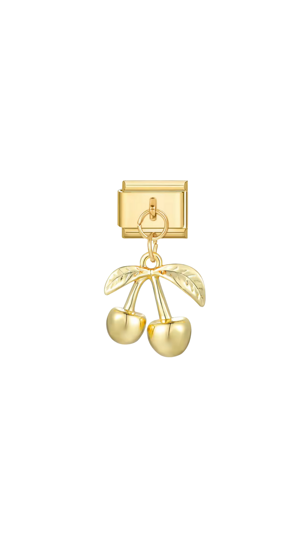 Charm N°13 – Cerise Dorée Élégante – Collection Douce Aura | Charmy Paris
