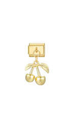 Charm N°13 – Cerise Dorée Élégante – Collection Douce Aura | Charmy Paris
