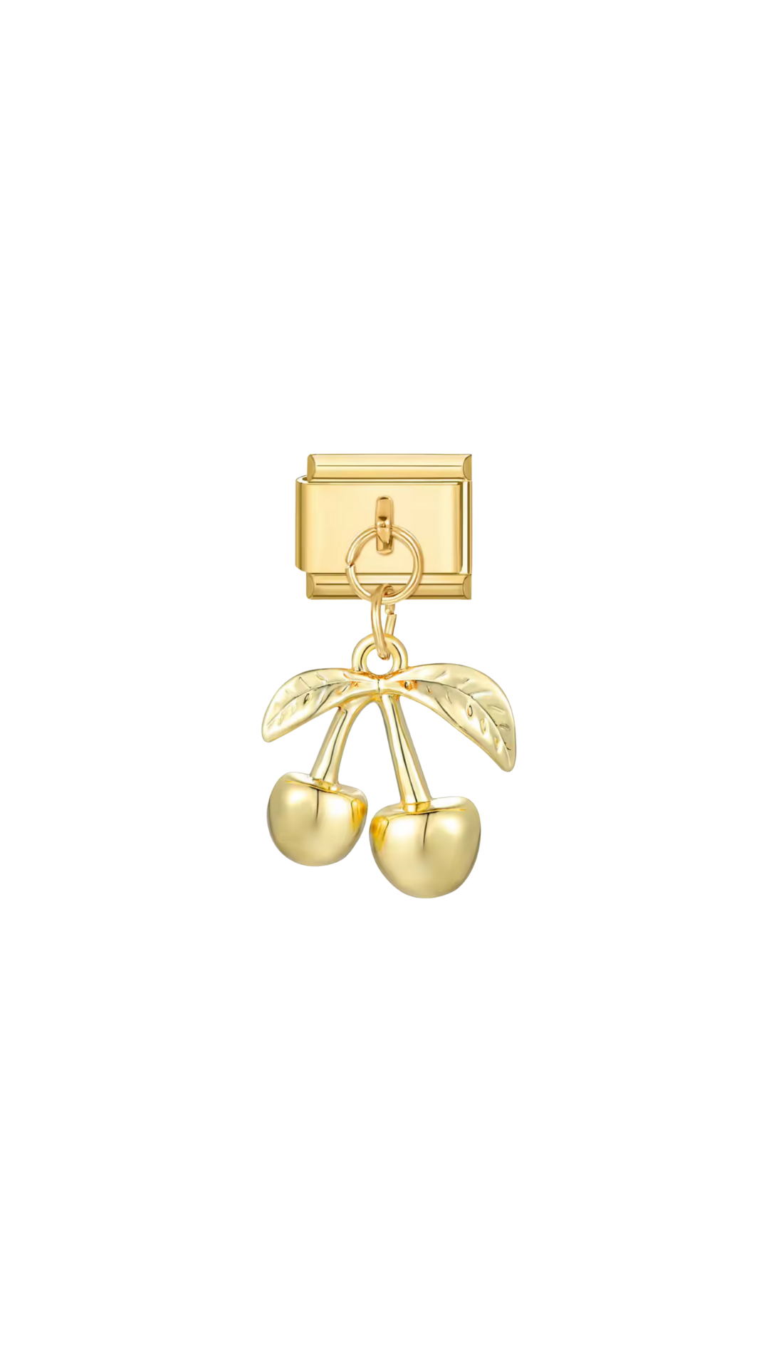 Charm N°13 – Cerise Dorée Élégante – Collection Douce Aura | Charmy Paris
