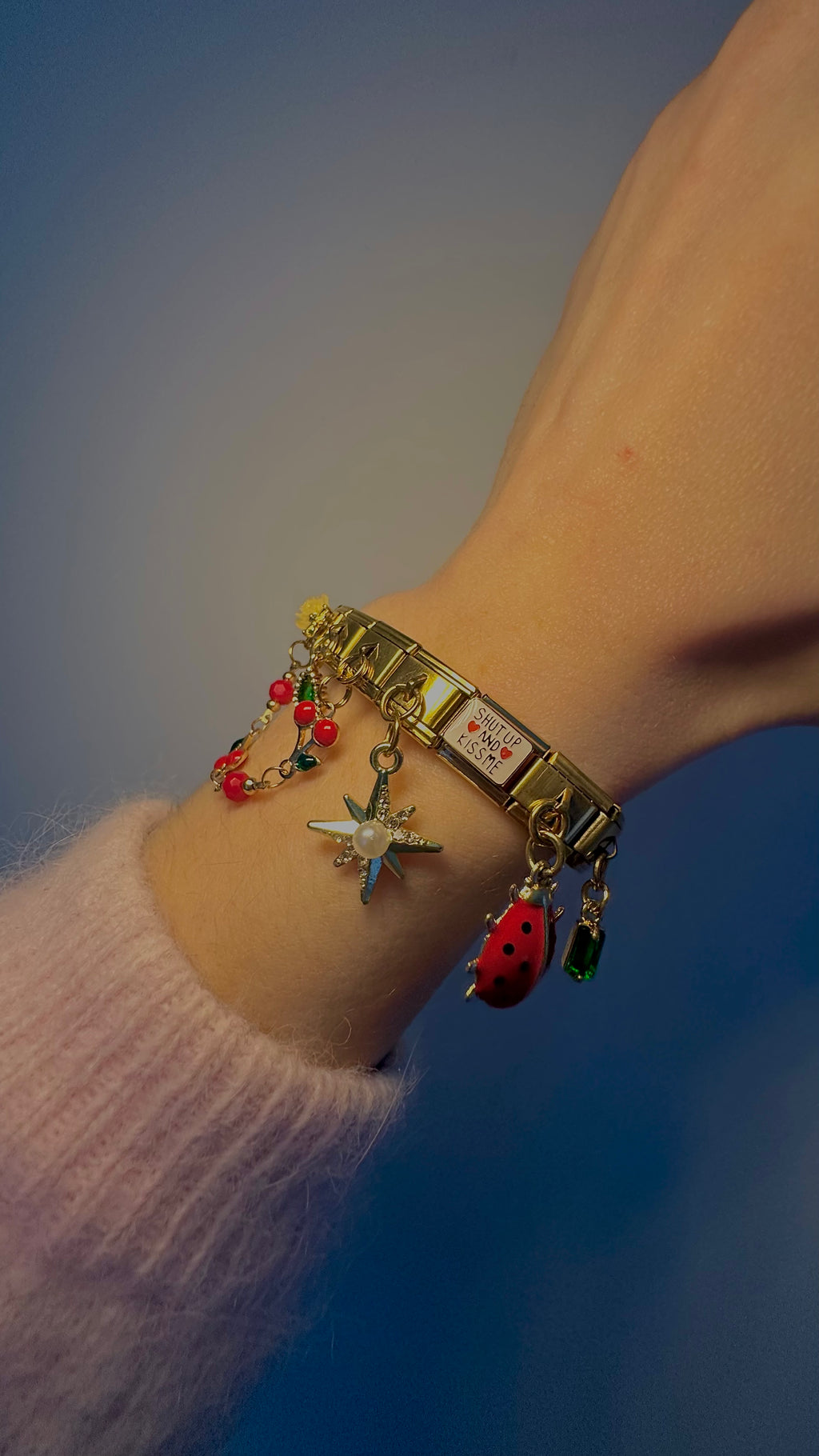 Charm N°3 – Pierre verte délicate – Collection Lueur de Jade | Charmy Paris