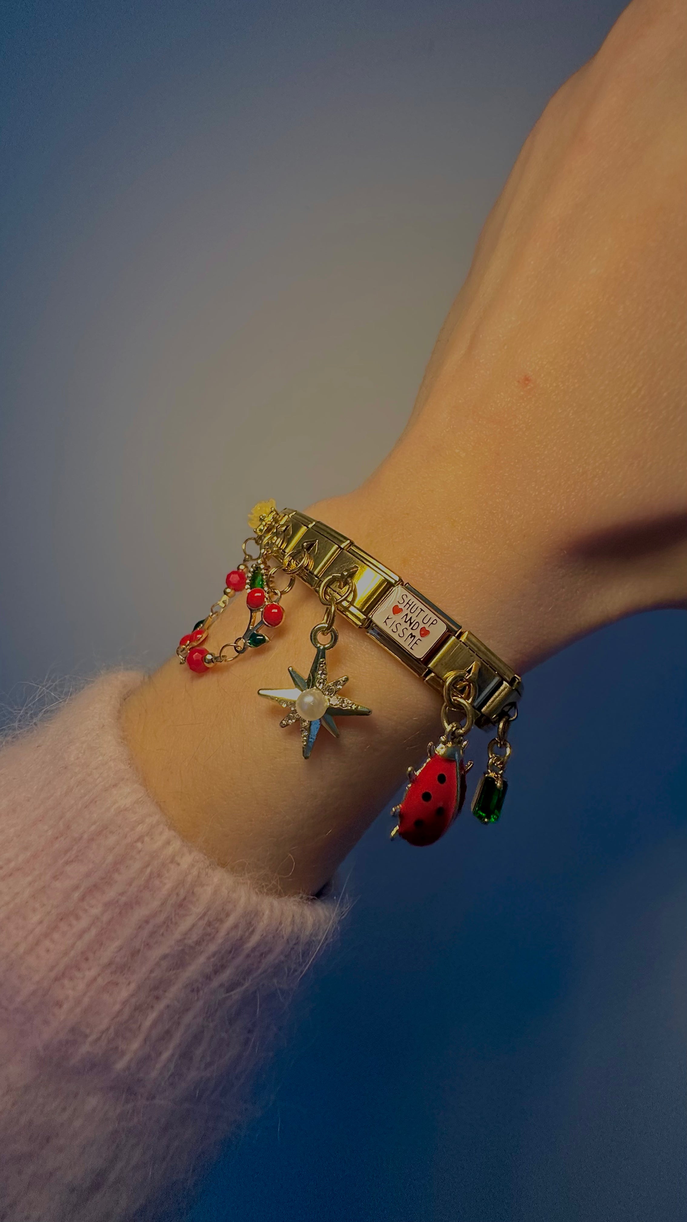 Charm N°3 – Pierre verte délicate – Collection Lueur de Jade | Charmy Paris