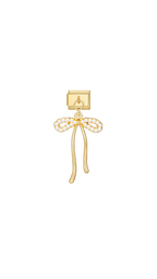 Charm N°6 – Nœud Élégant & Perles Blanches – Collection Douce Aura | Charmy Paris
