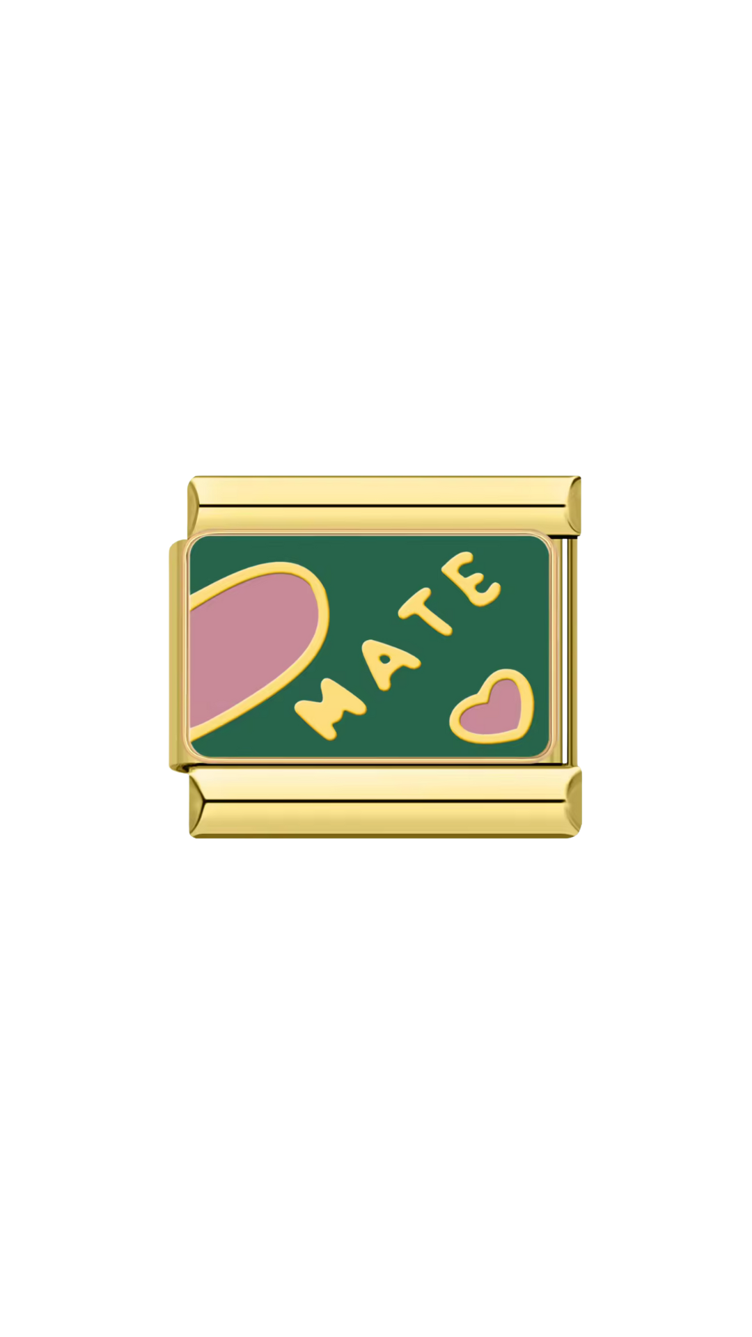Charm N°7 – Demi “MATE” – Collection Lueur de Jade | Charmy Paris
