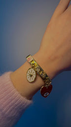 Charm N°7 – Papillon & Zircons Blancs – Collection Éclats de Ro­sée | Charmy Paris
