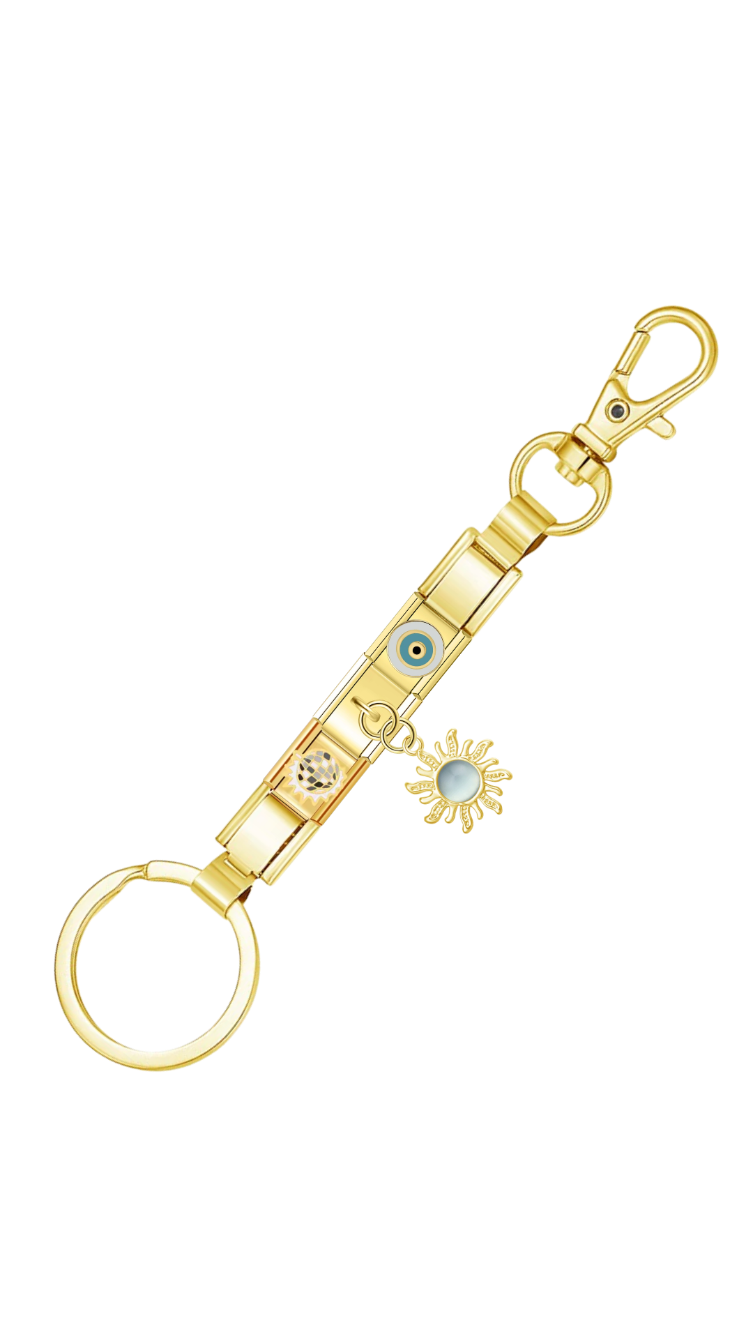 Porte-Clés Italien Golden Vibes