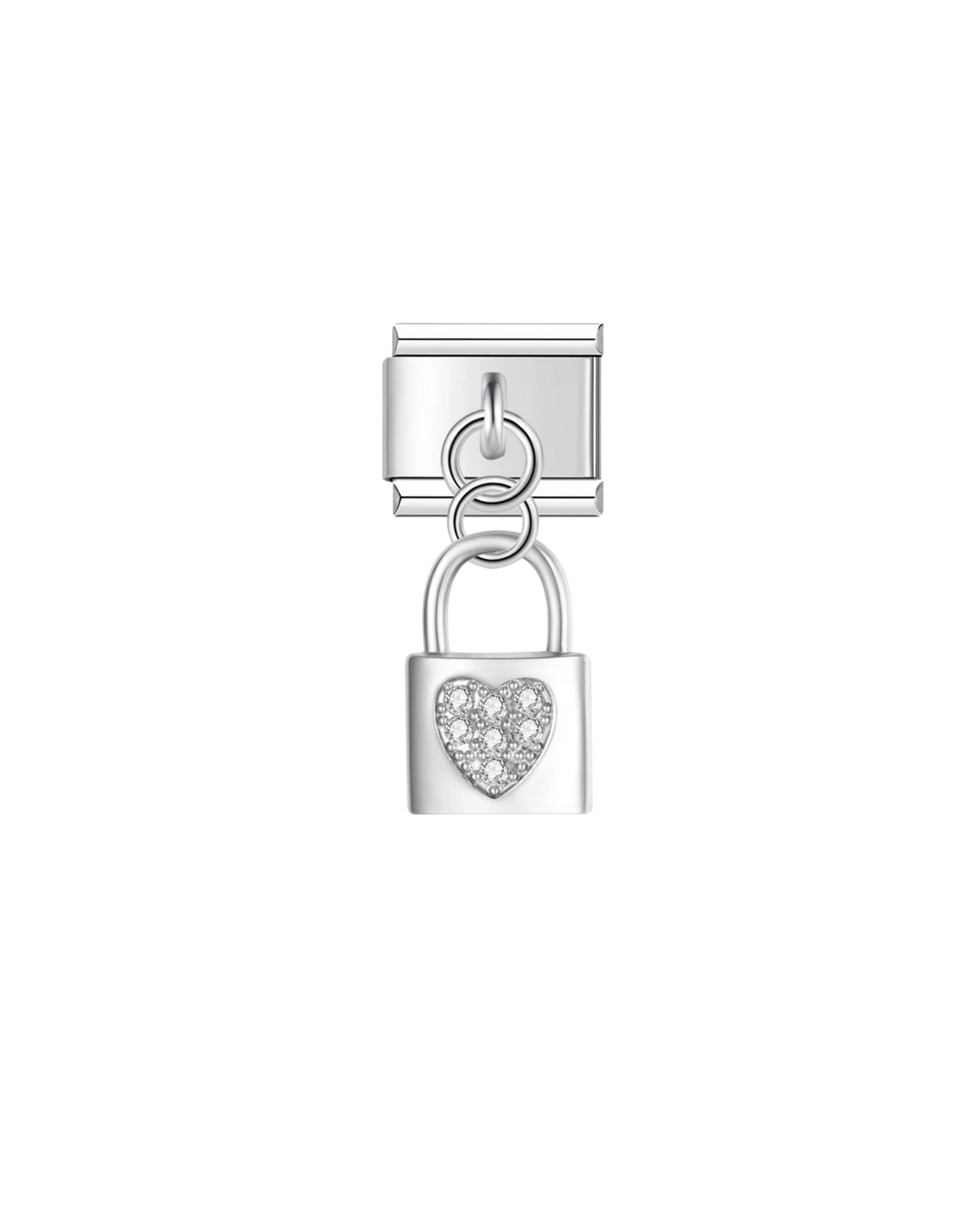 Cadenas Cœur Strass