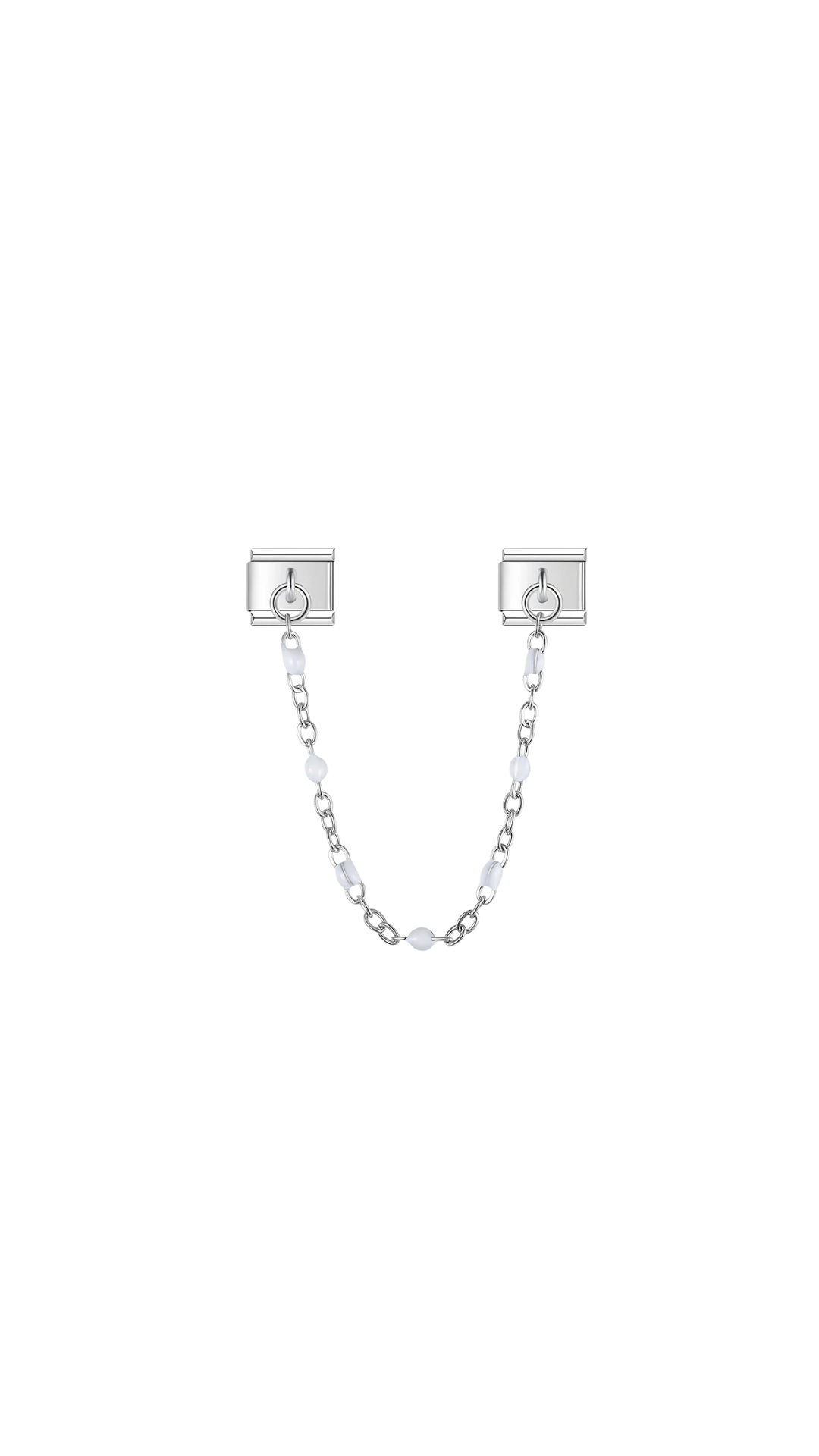 Chaîne & Perles Blanches
