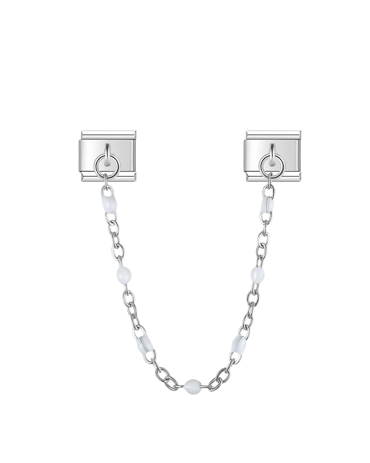 Chaîne & Perles Blanches
