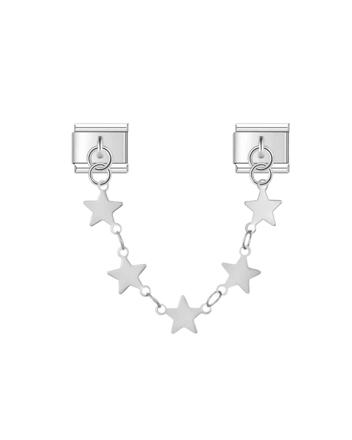 Chaîne Étoiles Argentées