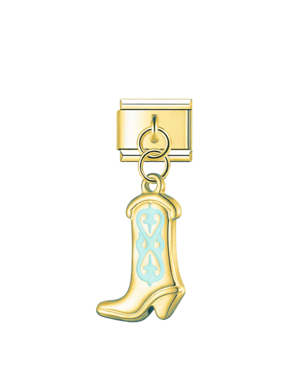 Botte de Cowboy Bleue