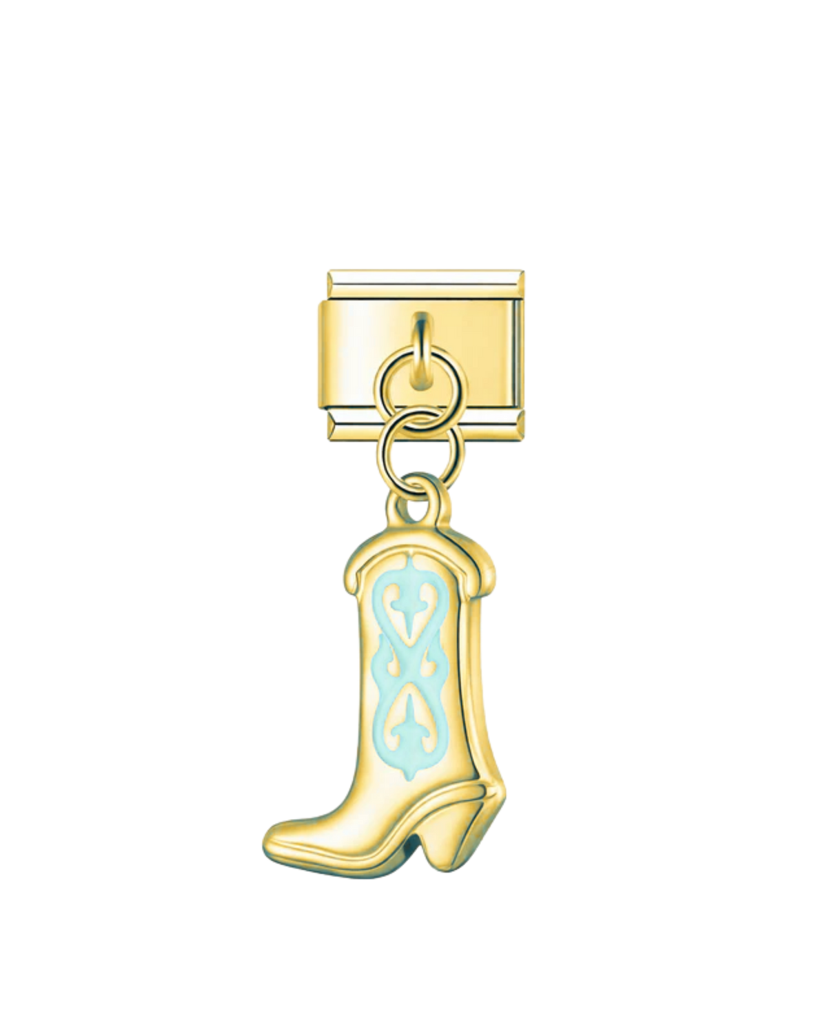 Botte de Cowboy Bleue