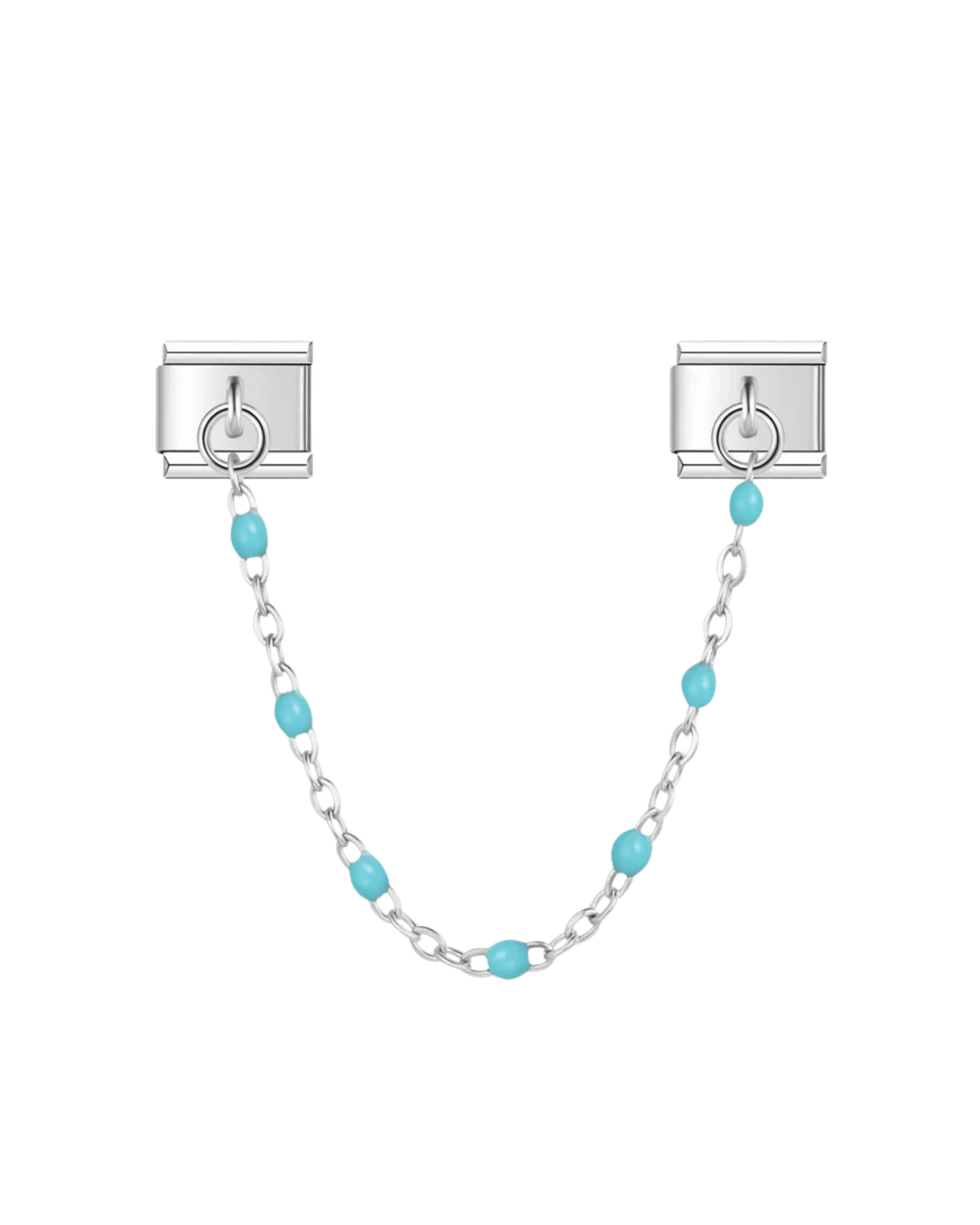 Chaîne & Perles Bleues