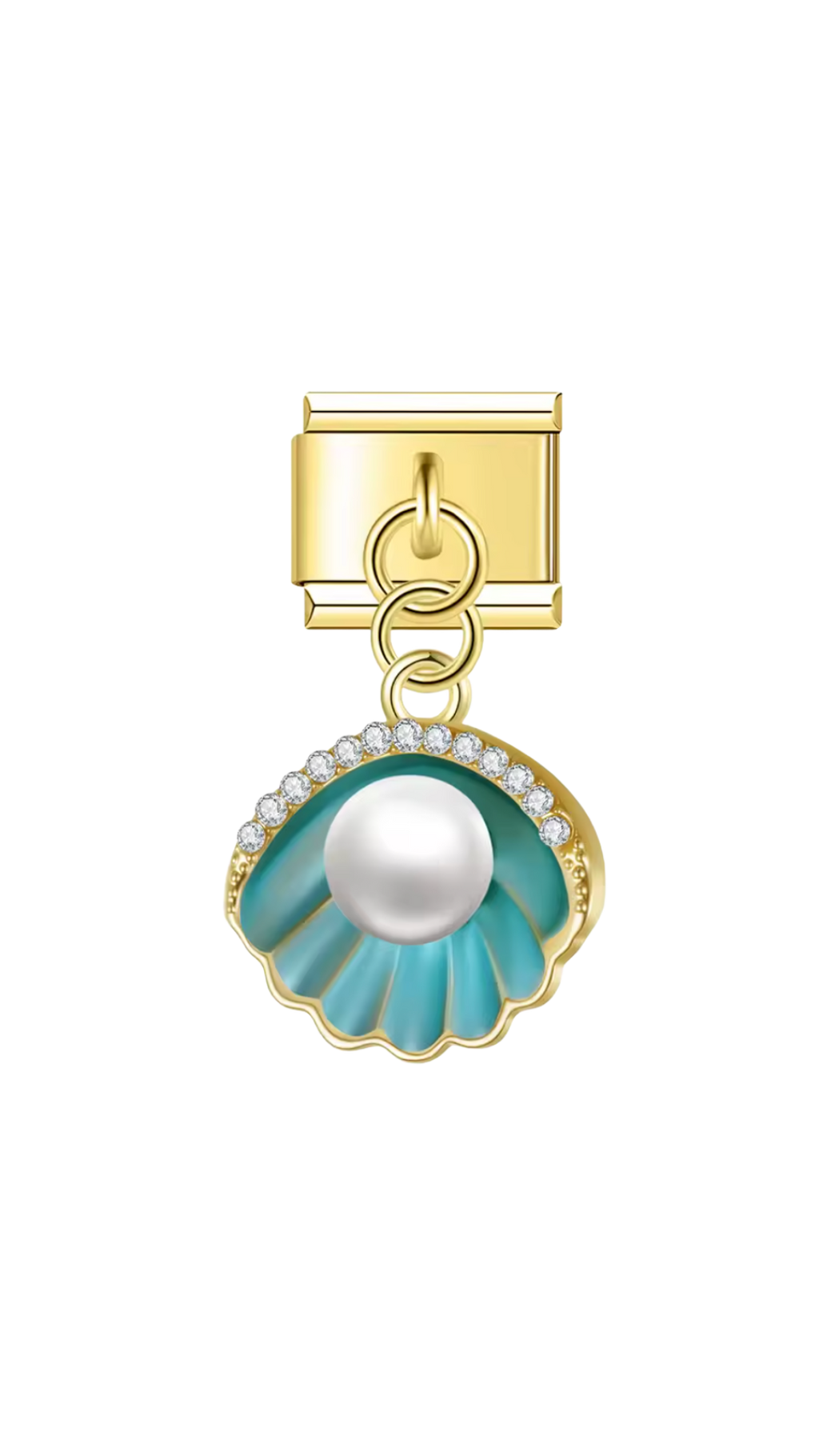 Coquillage Bleu & Perle