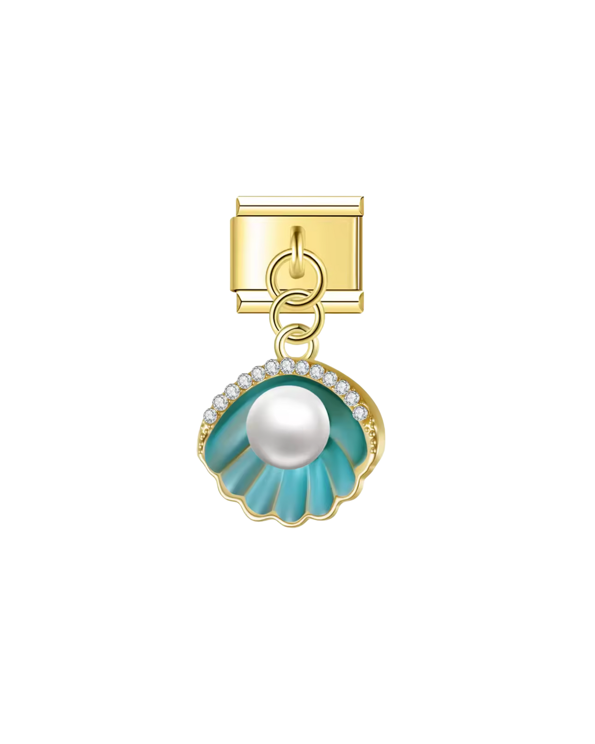 Coquillage Bleu & Perle