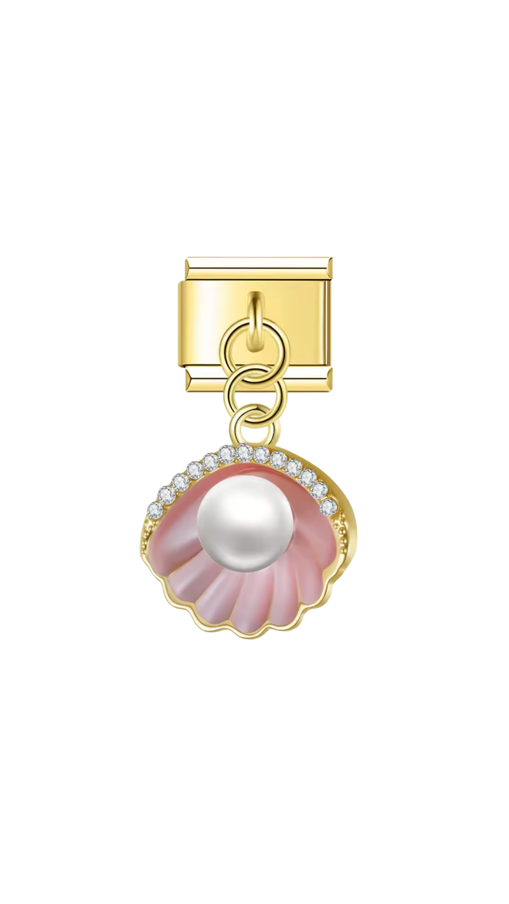 Coquillage Rose & Perle