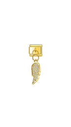 Aile d’Ange Dorée & Strass