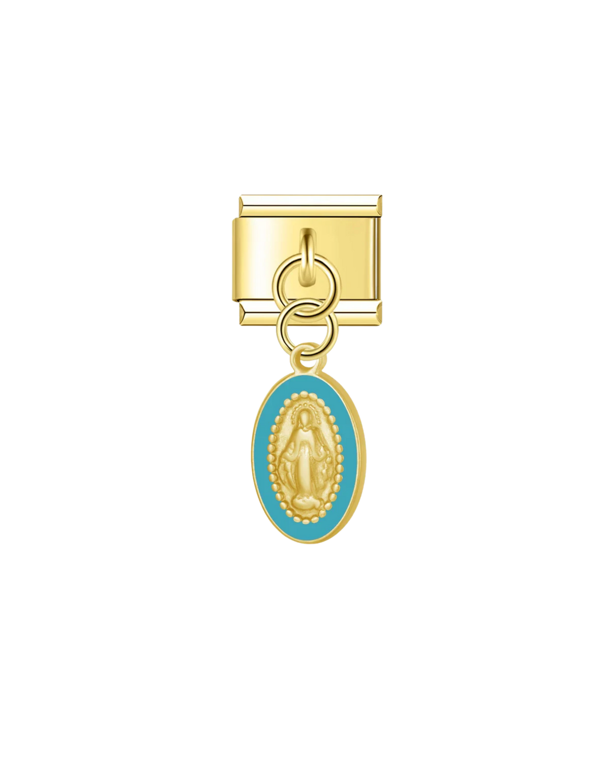 Médaille Vierge Turquoise