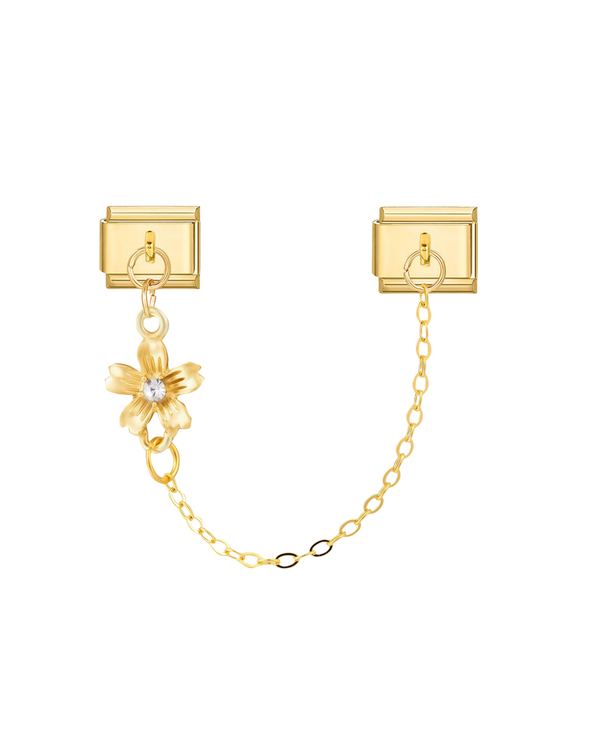 Chaîne Dorée avec Fleur