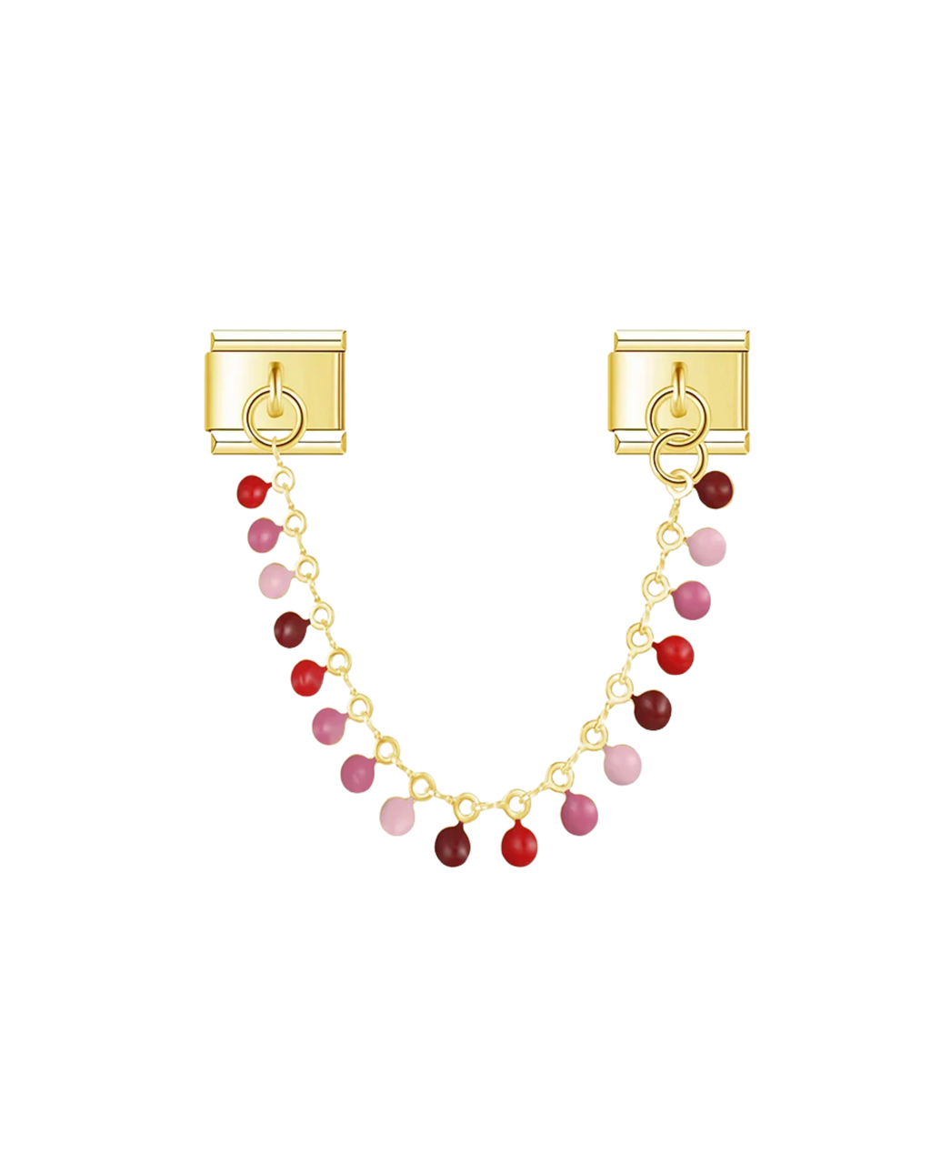Chaîne & Perles Roses