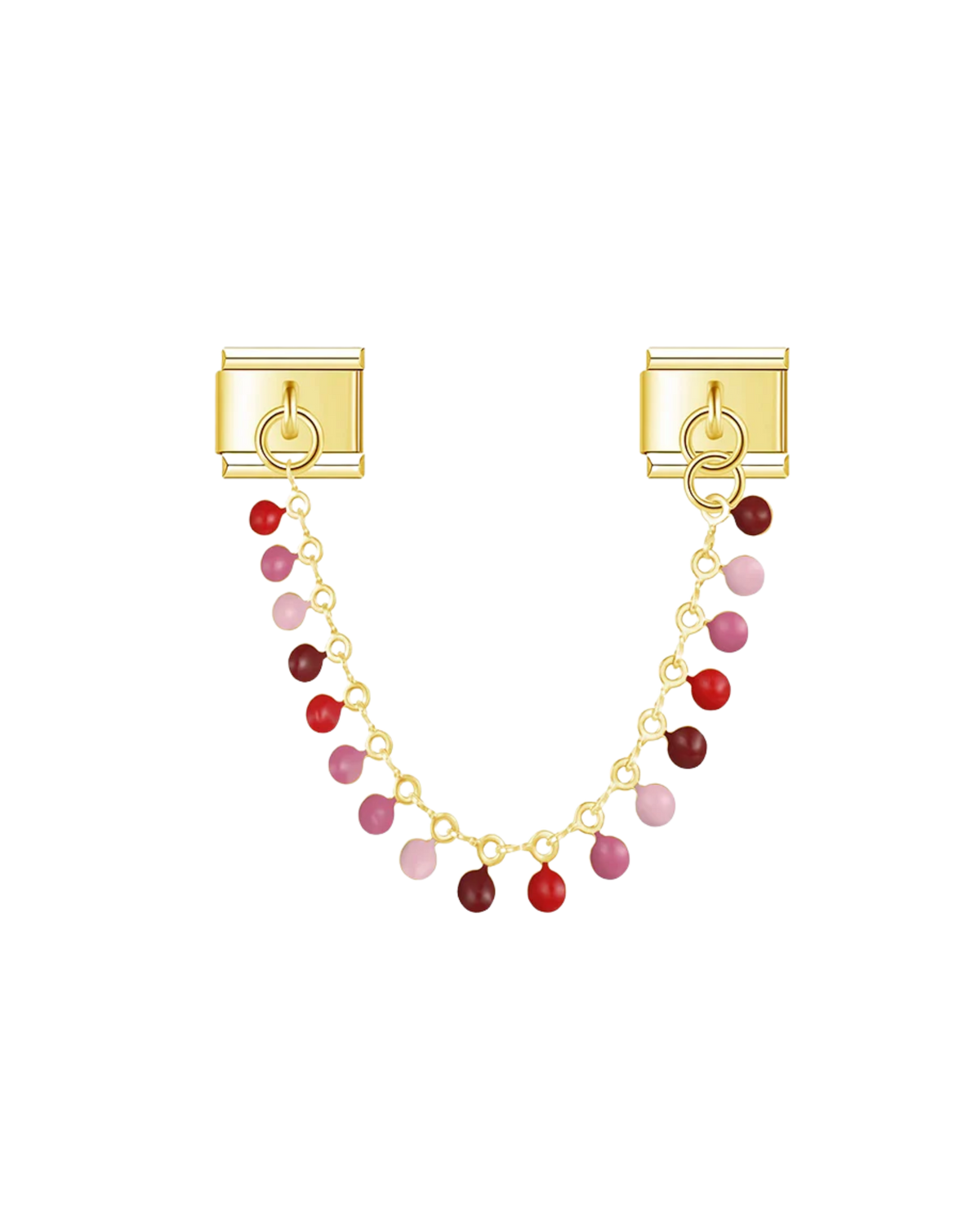 Chaîne & Perles Roses