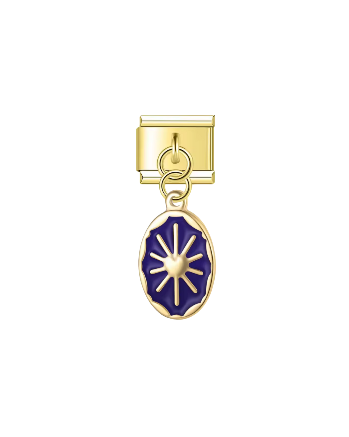 Pendentif Soleil Bleu