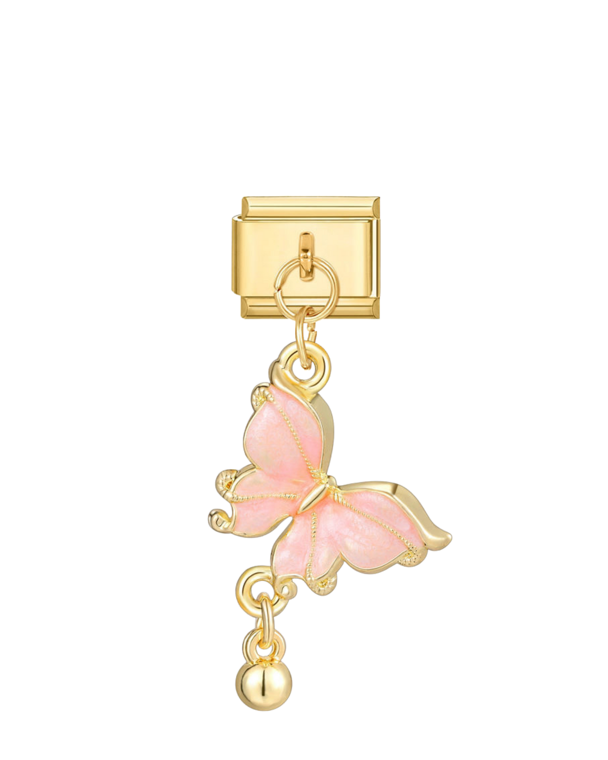 Papillon Rose Nacré