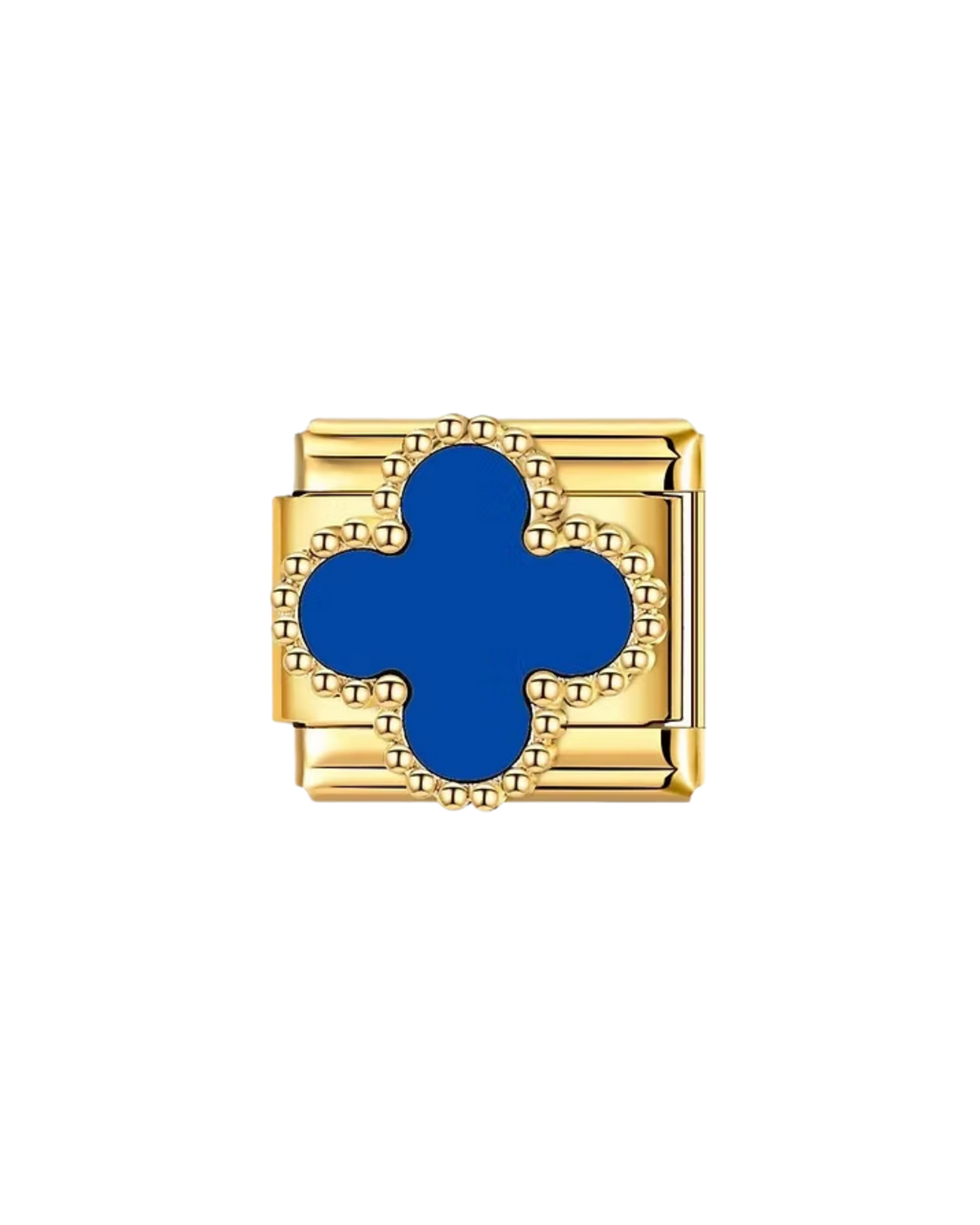 Trèfle Nacré Bleu