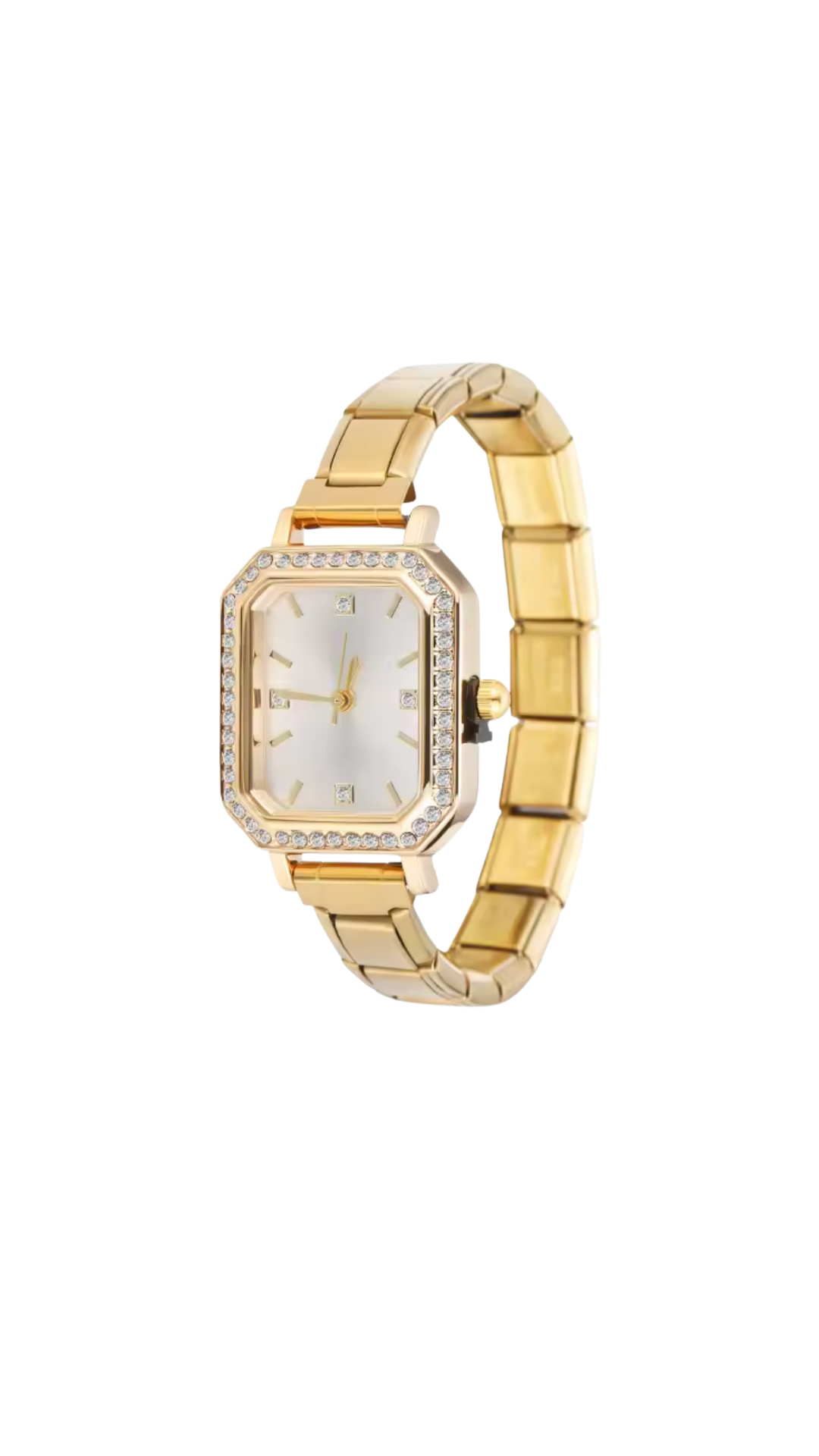 Montre Maille Italienne Dorée